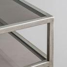 Rothbury Desk Silver 1300x500x760mm - WowCornwall