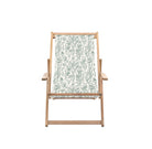 Creta Deck Chair Verde Flora   In Stock - WowCornwall