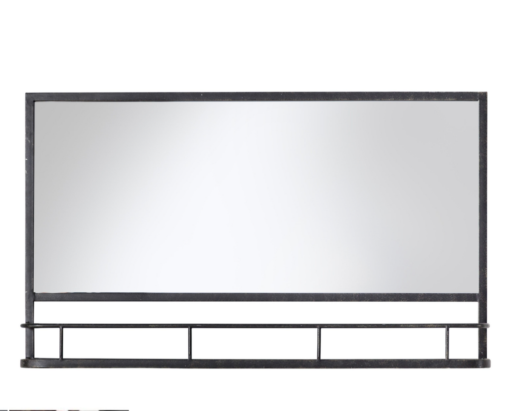 Emerson Overmantel Mirror (w)1060mm x (d)150mm x (h)630mm - WowCornwall