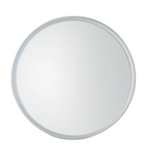 Harvey Round Mirror in white, gold & silver (w)950mm x (d)90mm x (h)950mm - WowCornwall