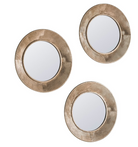 Knowle Mirror Trio (w)510mm x (d)50mm x (h)510mm - WowCornwall