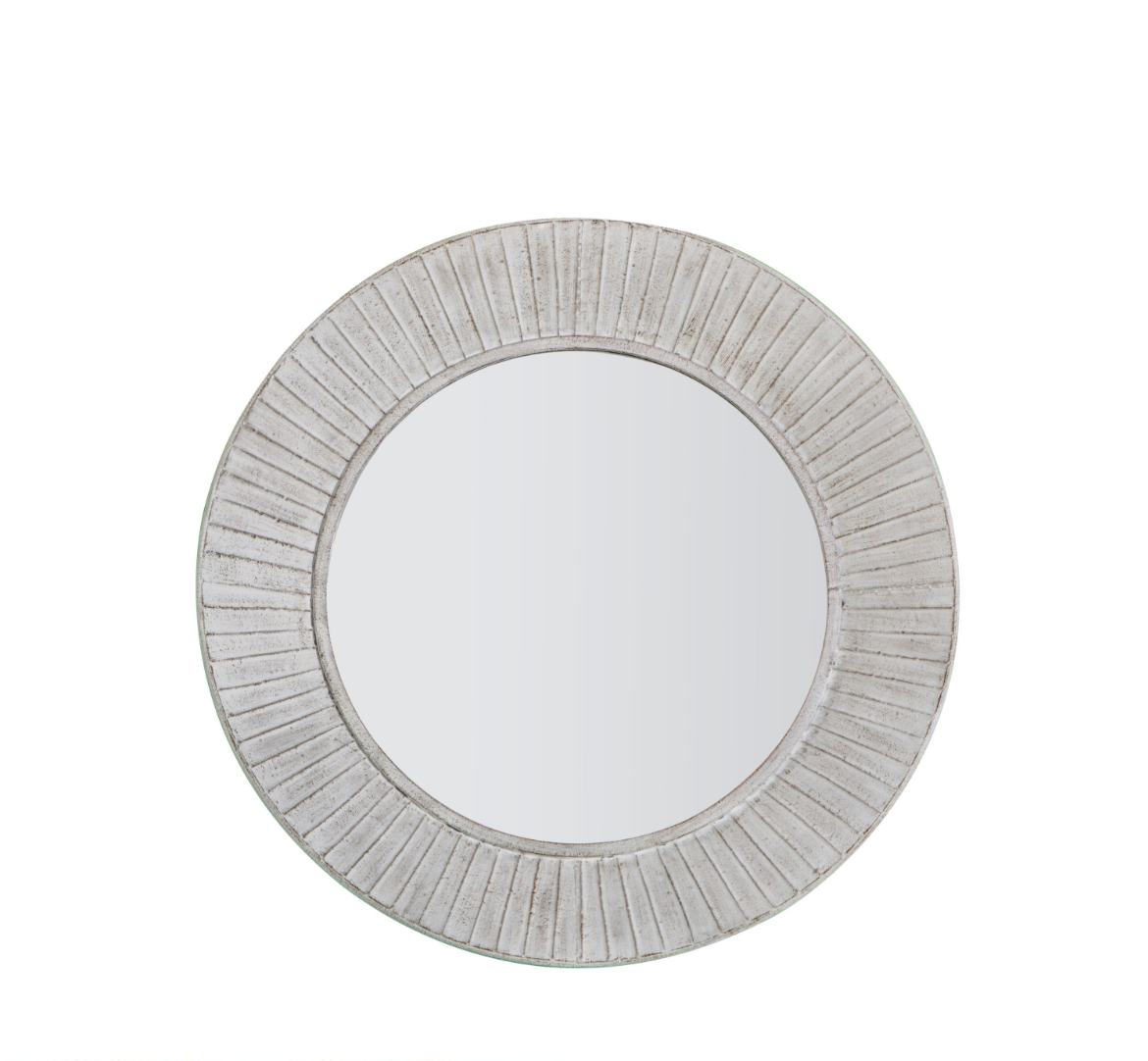 Ramlia Round Mirror (w)810mm x (d)80mm x (h)810mm - WowCornwall