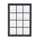 Sherwood Window Mirror in lead or stone (w)950mm x (d)32mm x (h)1300mm - WowCornwall