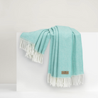 Preorder Italian Herringbone Throws 69 colours - WowCornwall