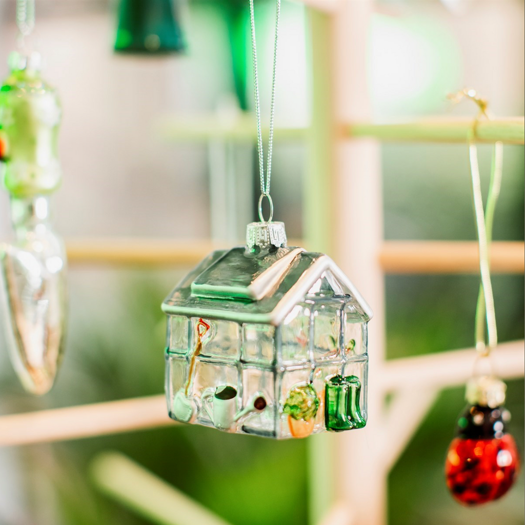 Mini Greenhouse Shaped Bauble - WowCornwall