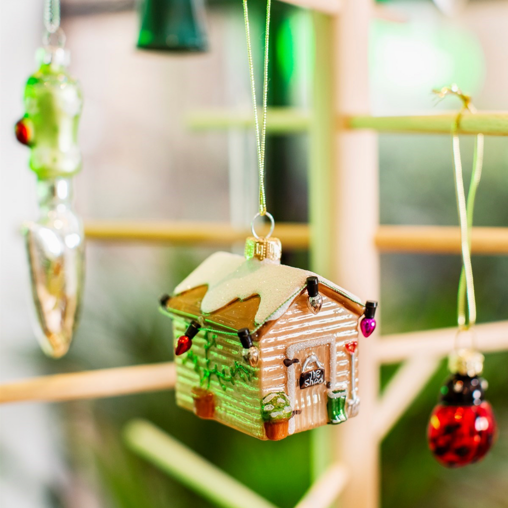 Mini Shed Shaped Bauble - WowCornwall