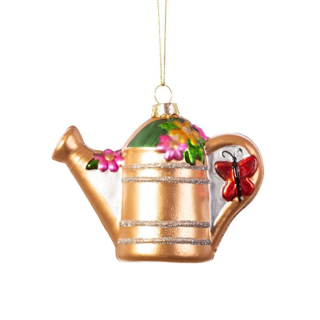 Watering Can Shaped Bauble - WowCornwall