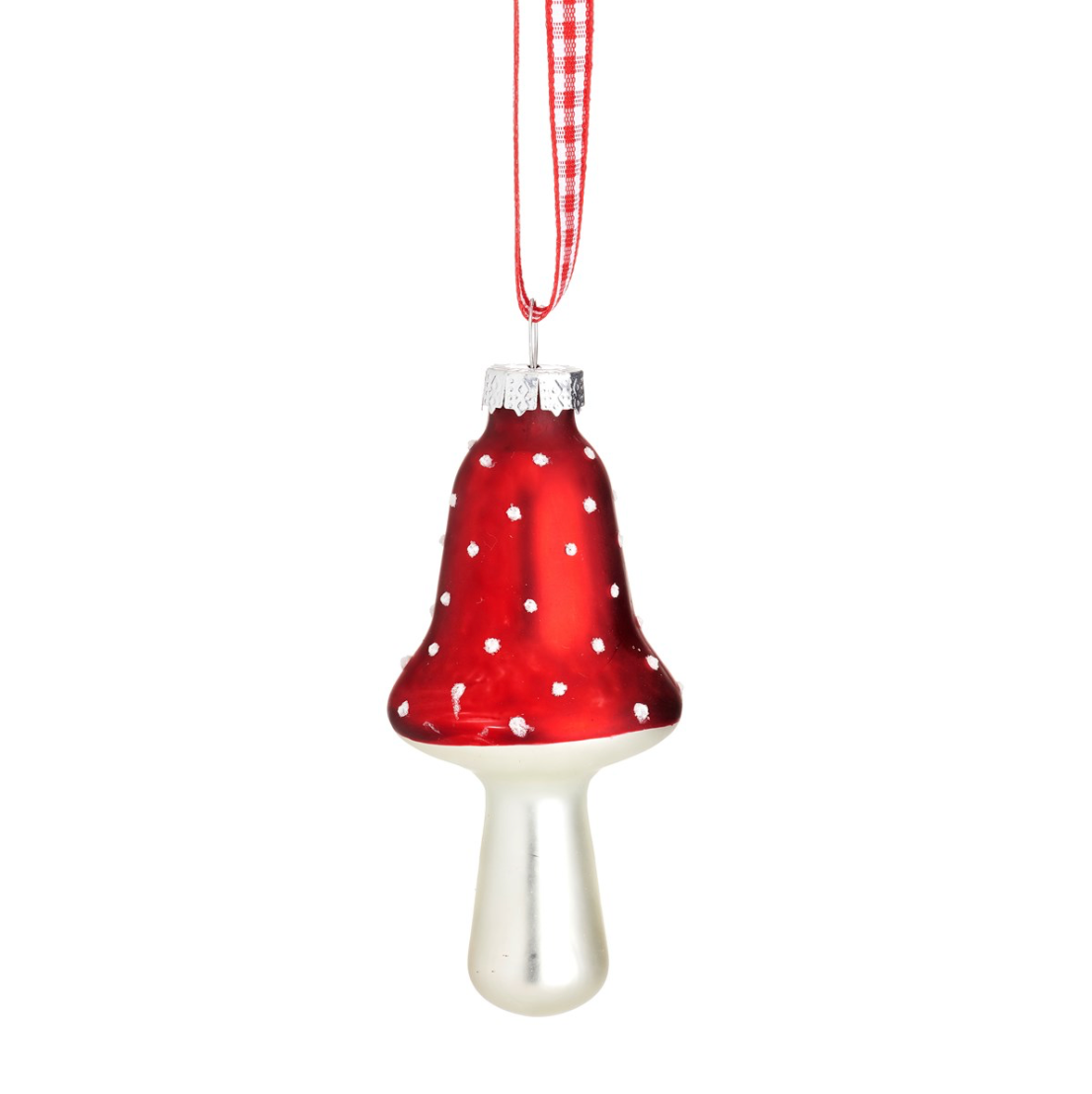 Woodland Mushroom Shaped Bauble - WowCornwall