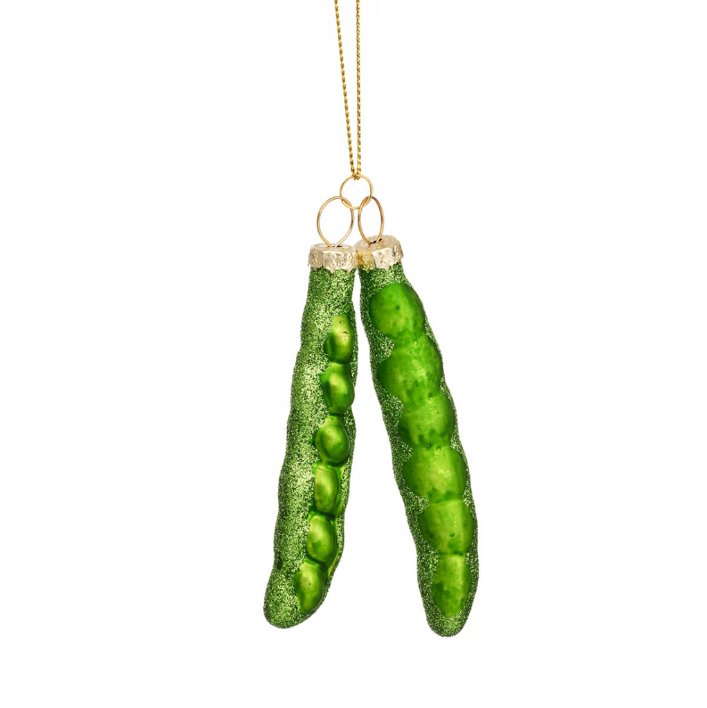 Peas In A Pod Shaped Bauble - WowCornwall