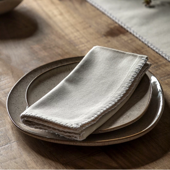 Linen Effect Napkin 4pk - WowCornwall