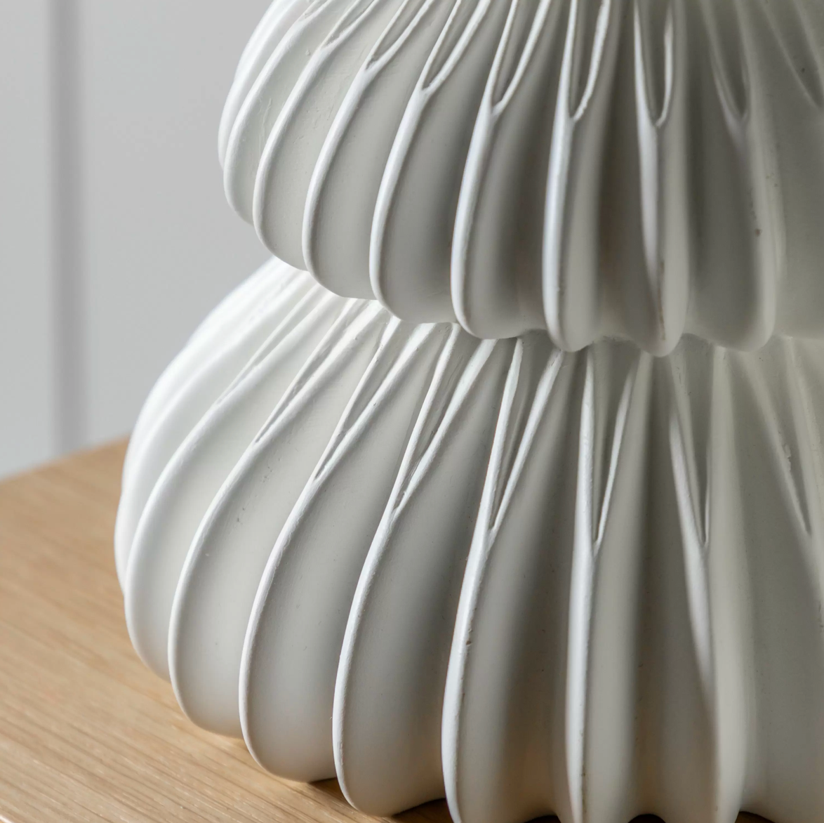 Pearly white Christmas tree large - WowCornwall