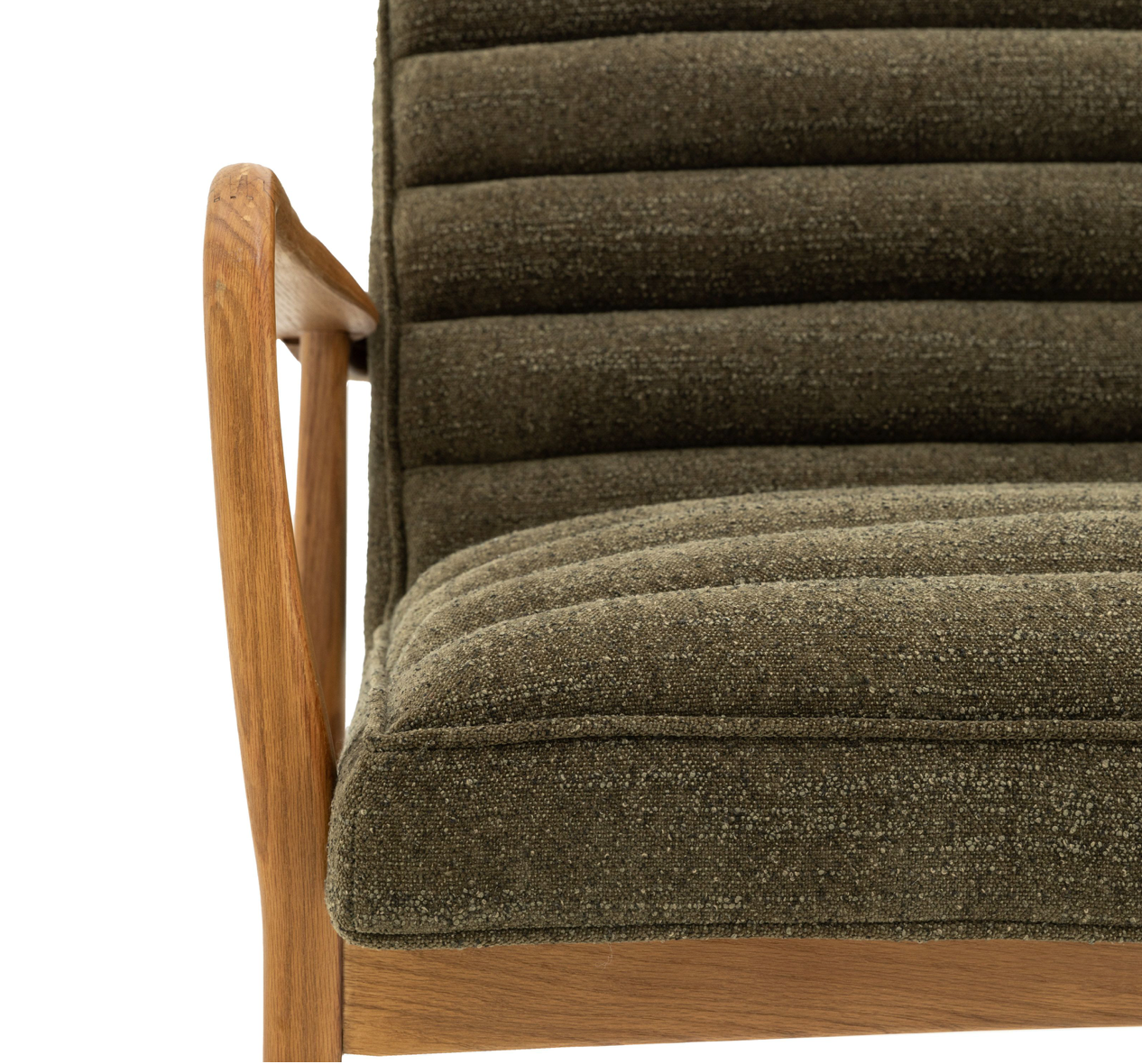 Datsun 2 Seater Sofa Green - 1180mm x 760mm x 800mm - WowCornwall