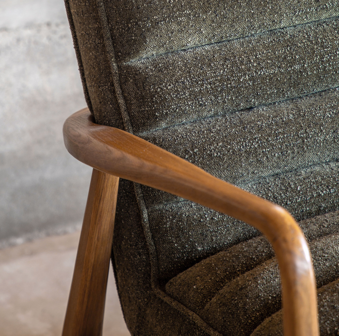 Datsun 2 Seater Sofa Green - 1180mm x 760mm x 800mm - WowCornwall