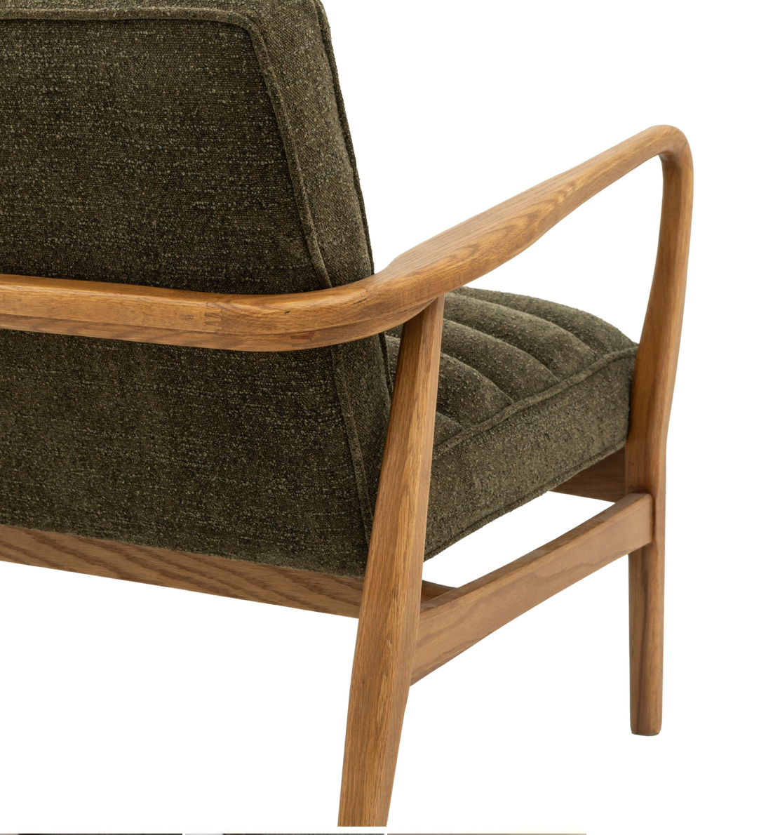 Datsun 2 Seater Sofa Green - 1180mm x 760mm x 800mm - WowCornwall