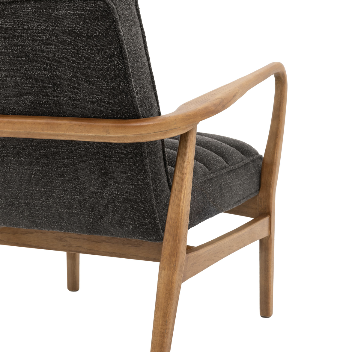 Datsun armchair Charcoal - 690mm x 760mm x 800mm - WowCornwall