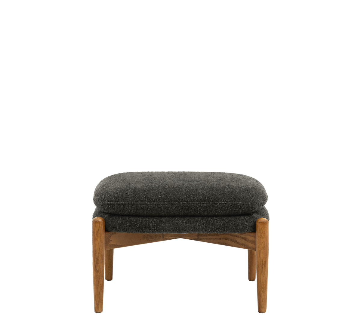 Datsun footstool Charcoal - 555mm x 475mm x 395mm - WowCornwall