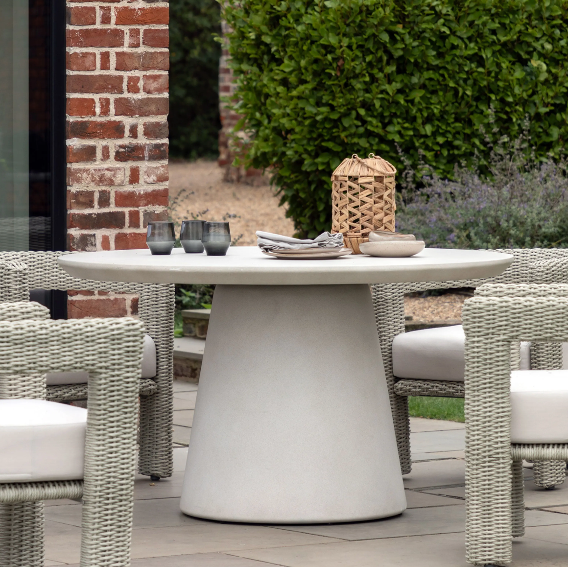 Hvar Dining Table 1372x1372x754mm - WowCornwall