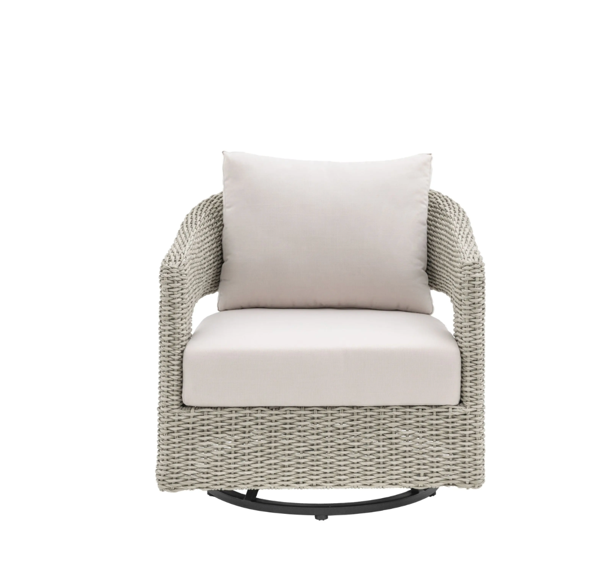 Hvar Swivel Chair 800x850x800mm - WowCornwall