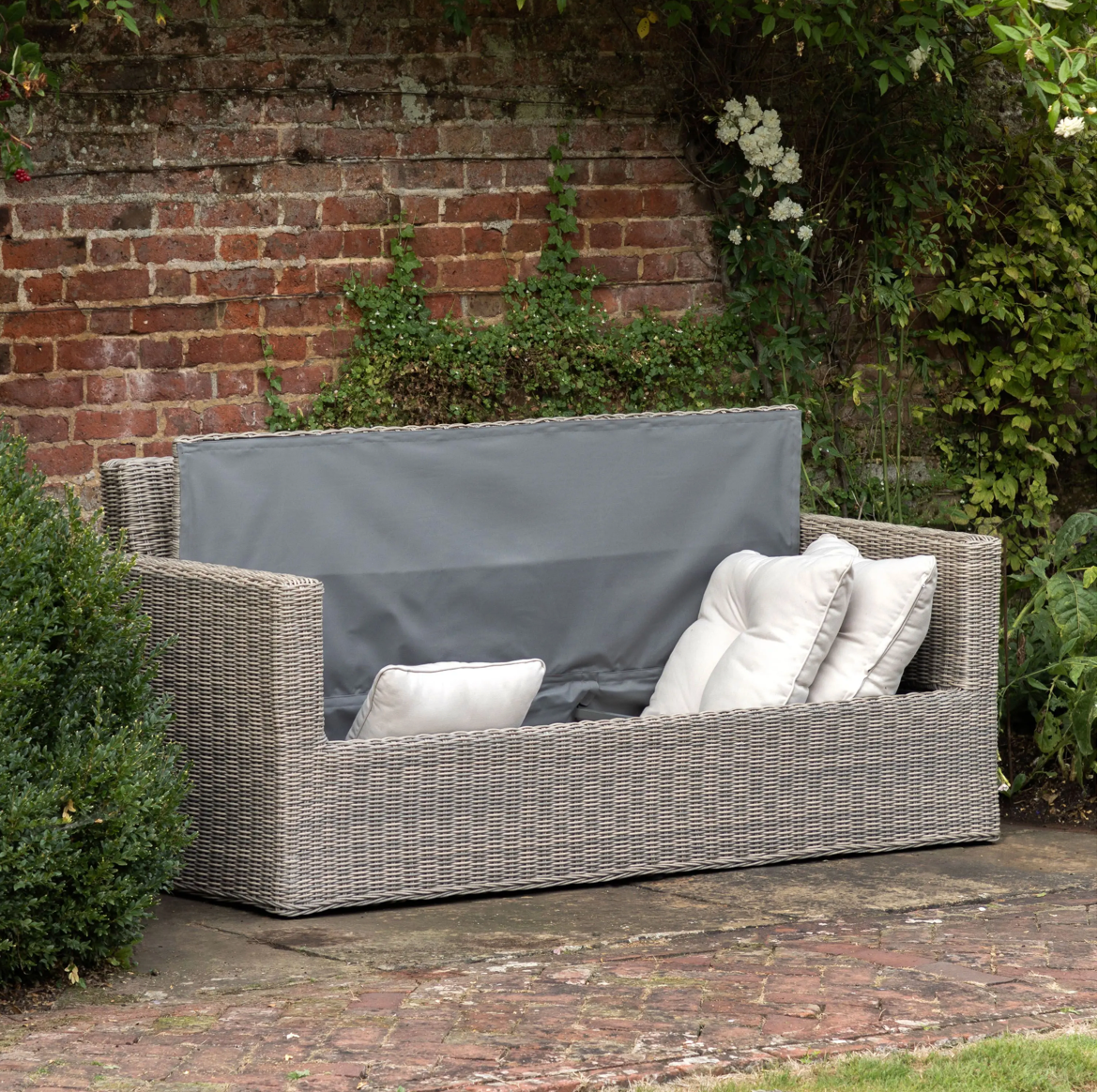 Porto Storage Sofa 2 Seater 1900x830x840mm - WowCornwall