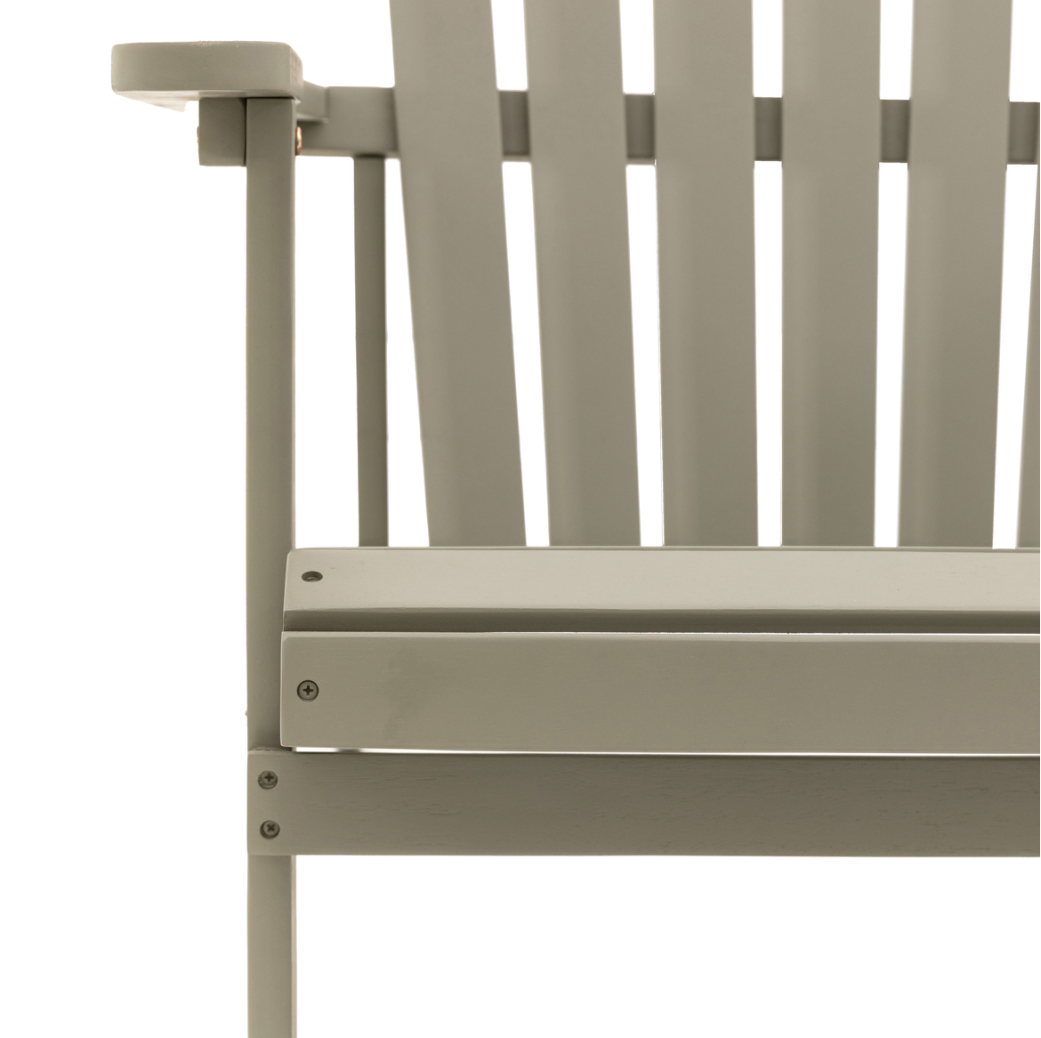 Siena Lounge Chair Grey 660x820x850mm - WowCornwall