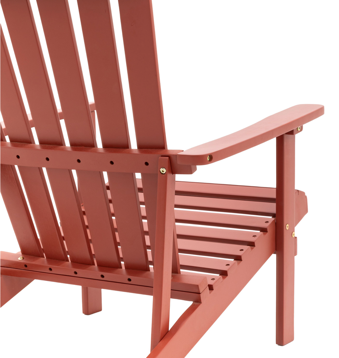Siena Lounge Chair Rust 660x820x850mm - WowCornwall