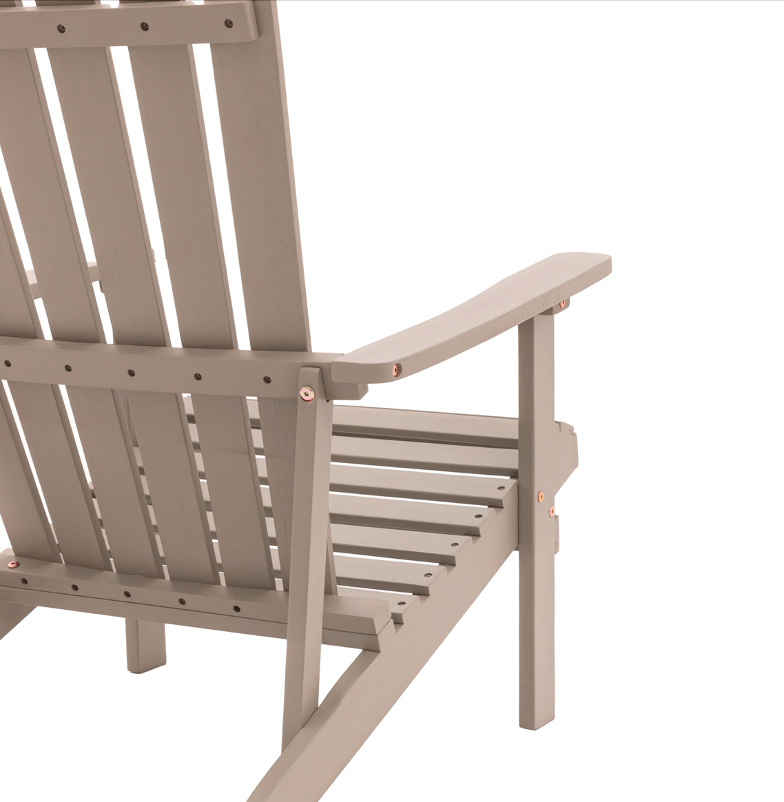 Siena Lounge Chair Taupe 660x820x850mm - WowCornwall