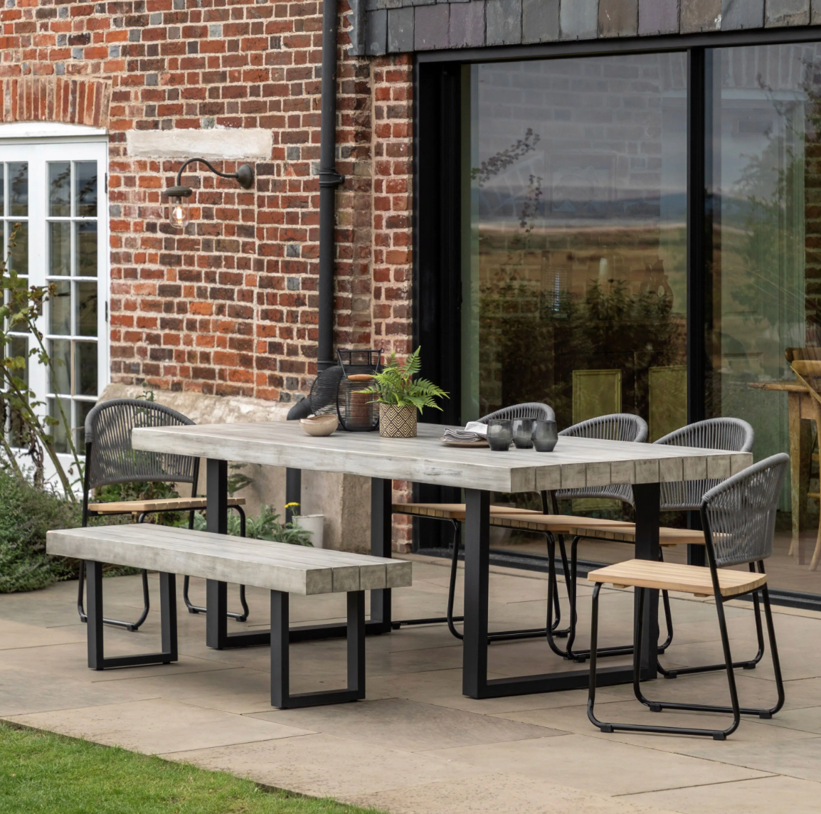 Taranto Dining Table 8 Seater 1060x2210x760mm - WowCornwall