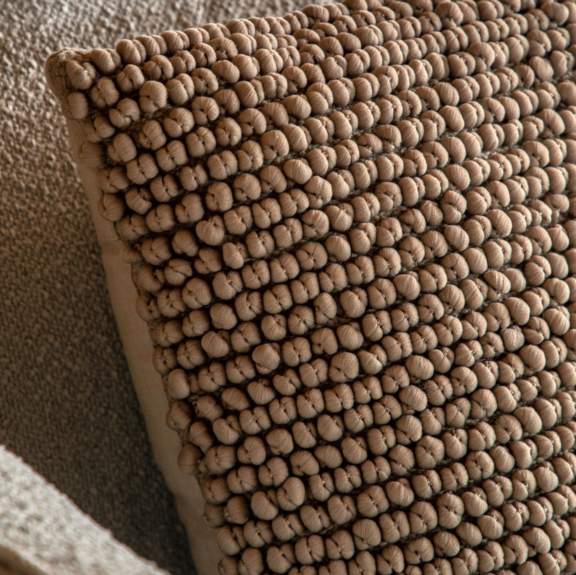 Pino Cushion, Taupe - WowCornwall