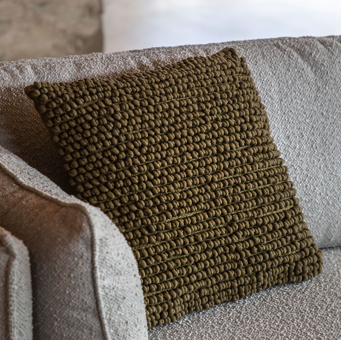 Pino Cushion, Olive - WowCornwall