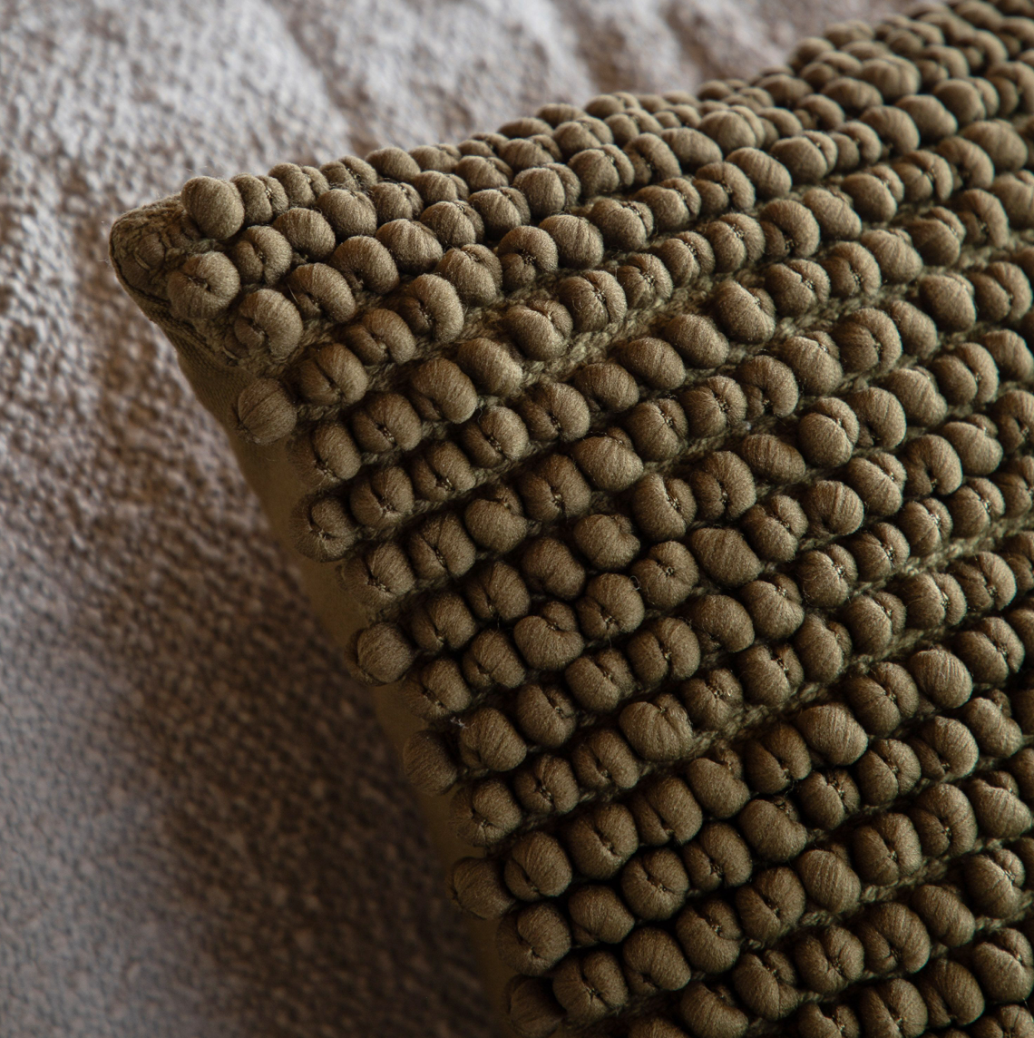 Pino Cushion, Olive - WowCornwall