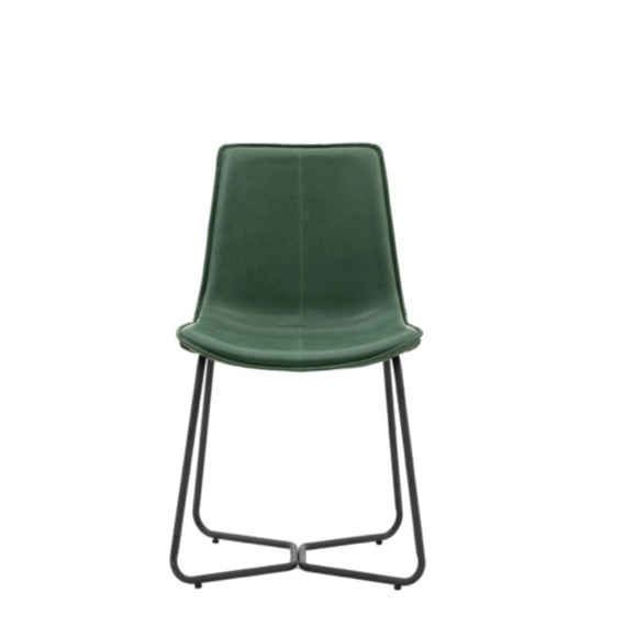 Hawking Chair Green (2pk) 475x590x850mm - WowCornwall