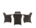 Ascot 4 Seater Round Dining Set