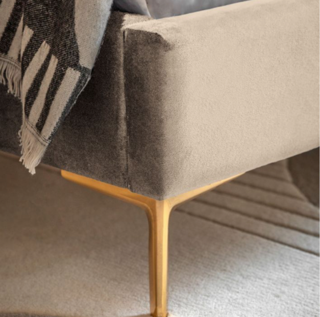 Kensington 5' Bedstead Latte 1650x2160x1060mm - WowCornwall