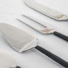 Soren Cheese Knife Set x4 Black - WowCornwall