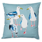 Squabble of Seagulls Cushion - WowCornwall