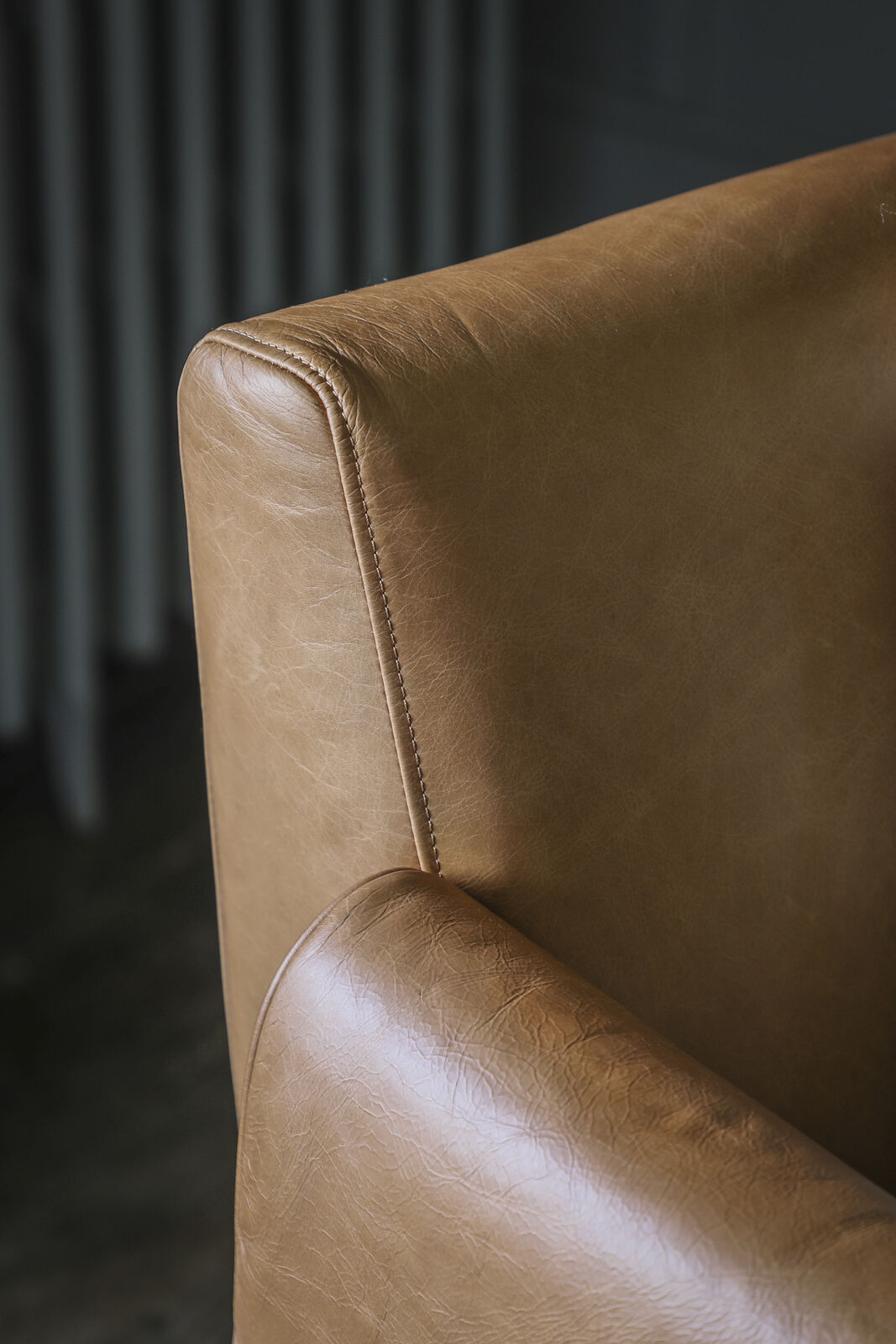 Stratford Armchair Brown Leather