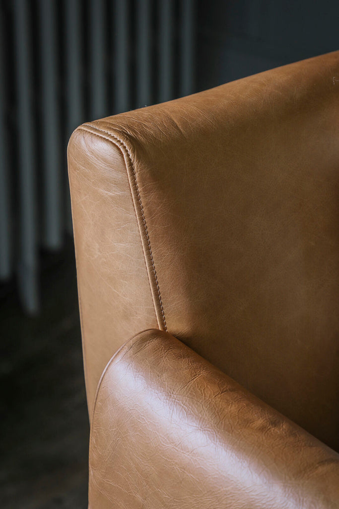 Stratford Armchair Brown Leather