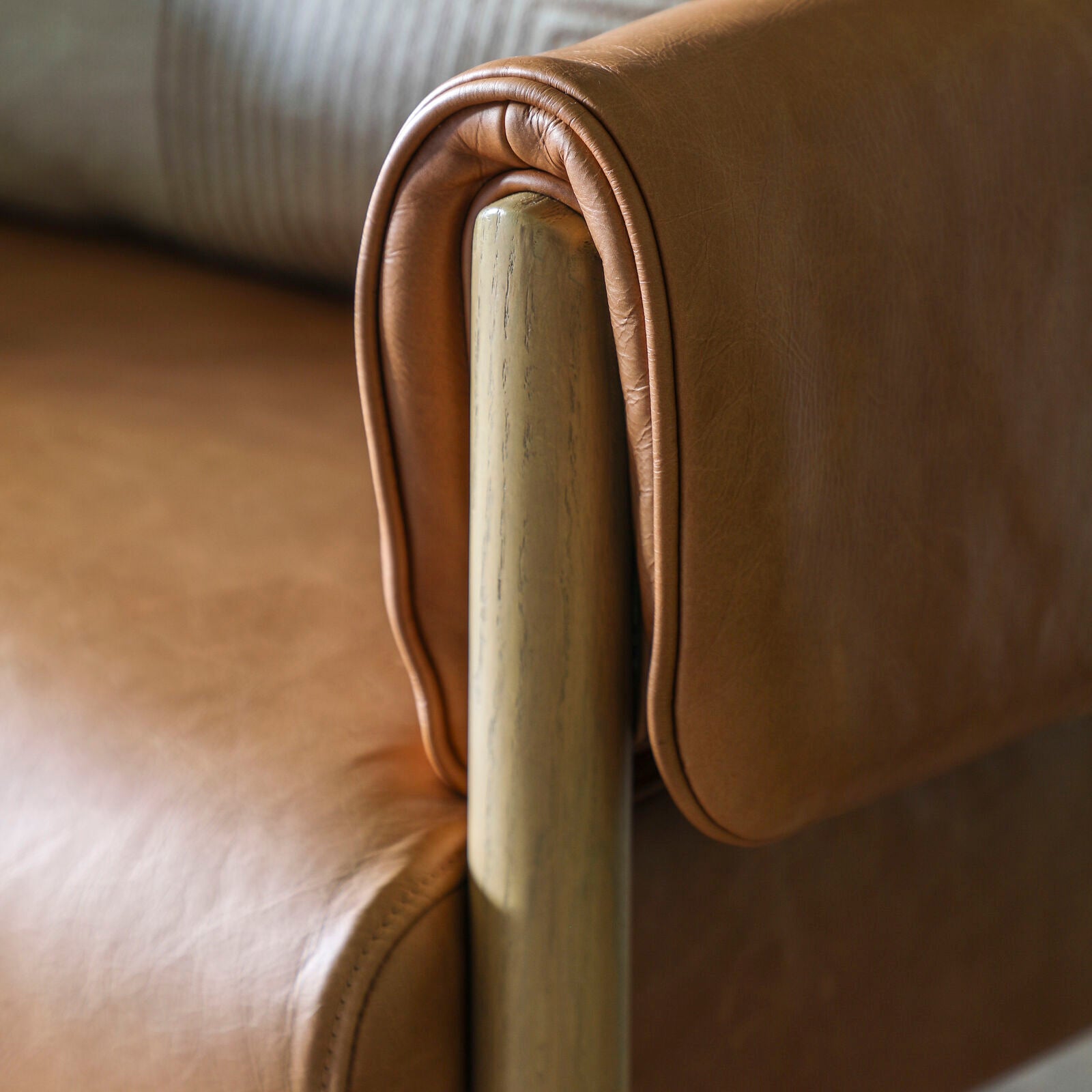 Stratford Armchair Brown Leather