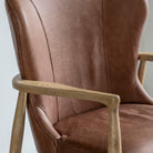 Tariva Armchair Ant Brown Leather