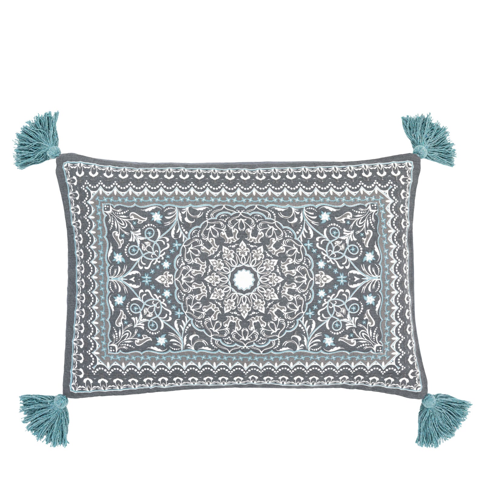 Tijuana Cushion Cover Blue - WowCornwall