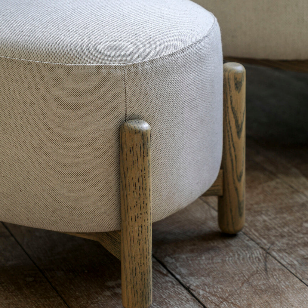 Tindon Footstool Natural