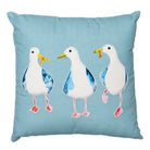 Trinity of Seagulls Cushion - WowCornwall