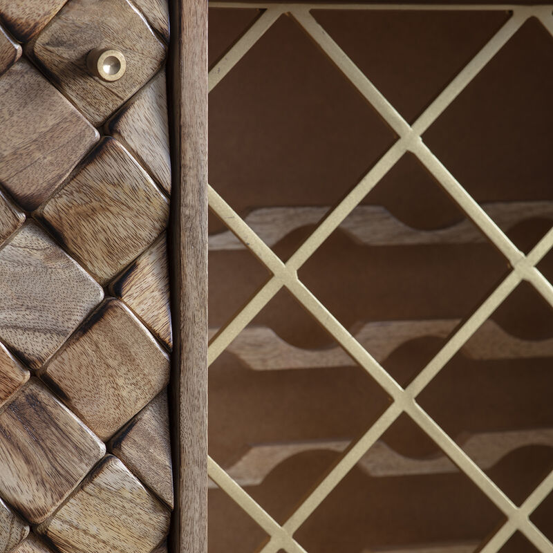 Tuscany Wine Sideboard Burnt Wax