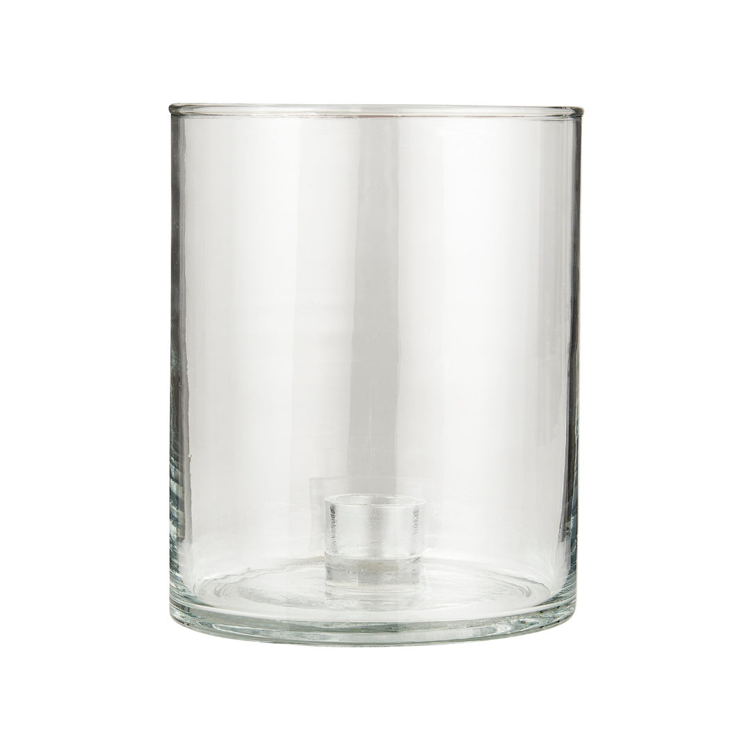 Glass Candle Holder Glass Small - WowCornwall