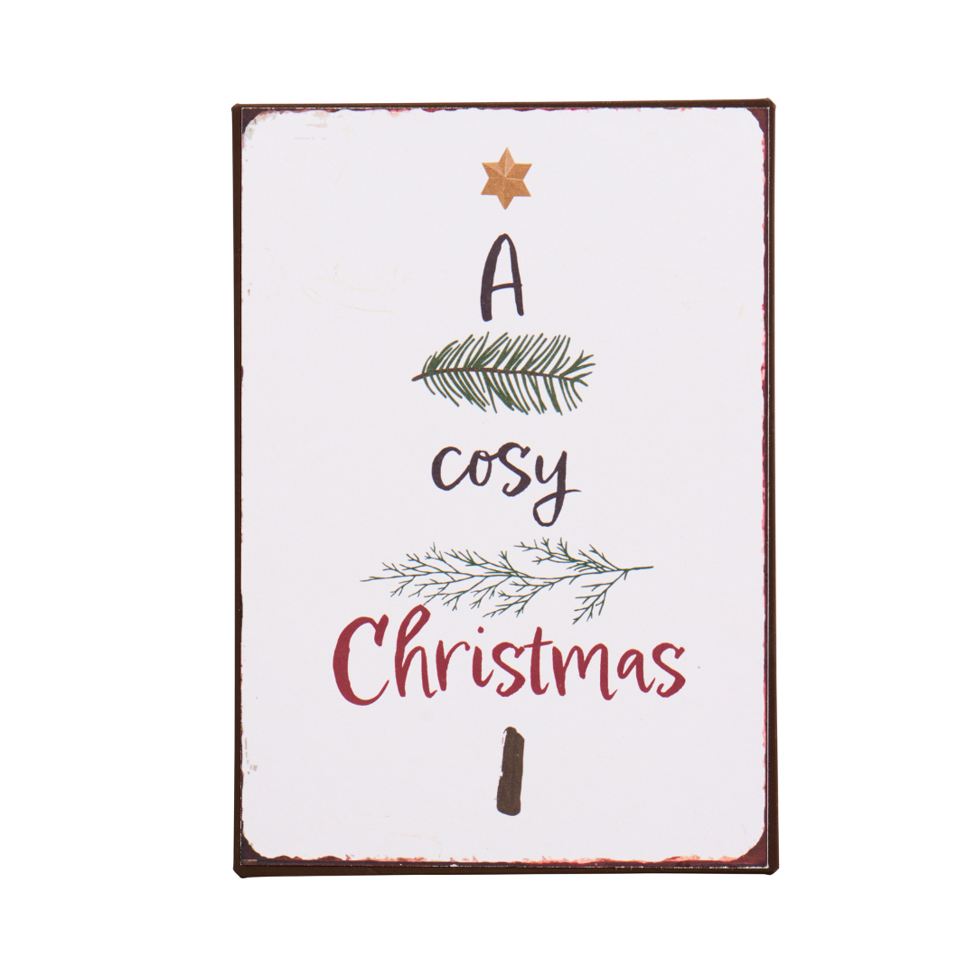 A Cosy Christmas Sign - WowCornwall