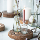 Pharmacy Glass Candle Holder Medium - WowCornwall