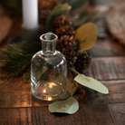 Pharmacy Glass Candle Holder Medium - WowCornwall