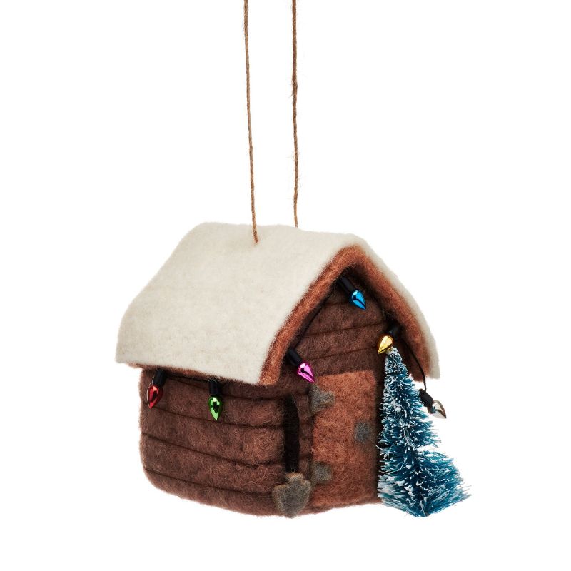 Felt Shed Hanging Decoration - WowCornwall
