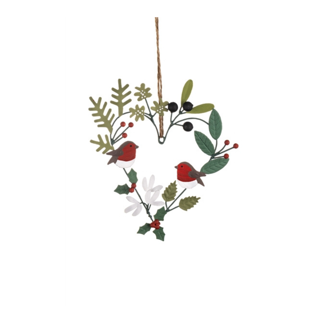 Foliage Heart Hanging - WowCornwall