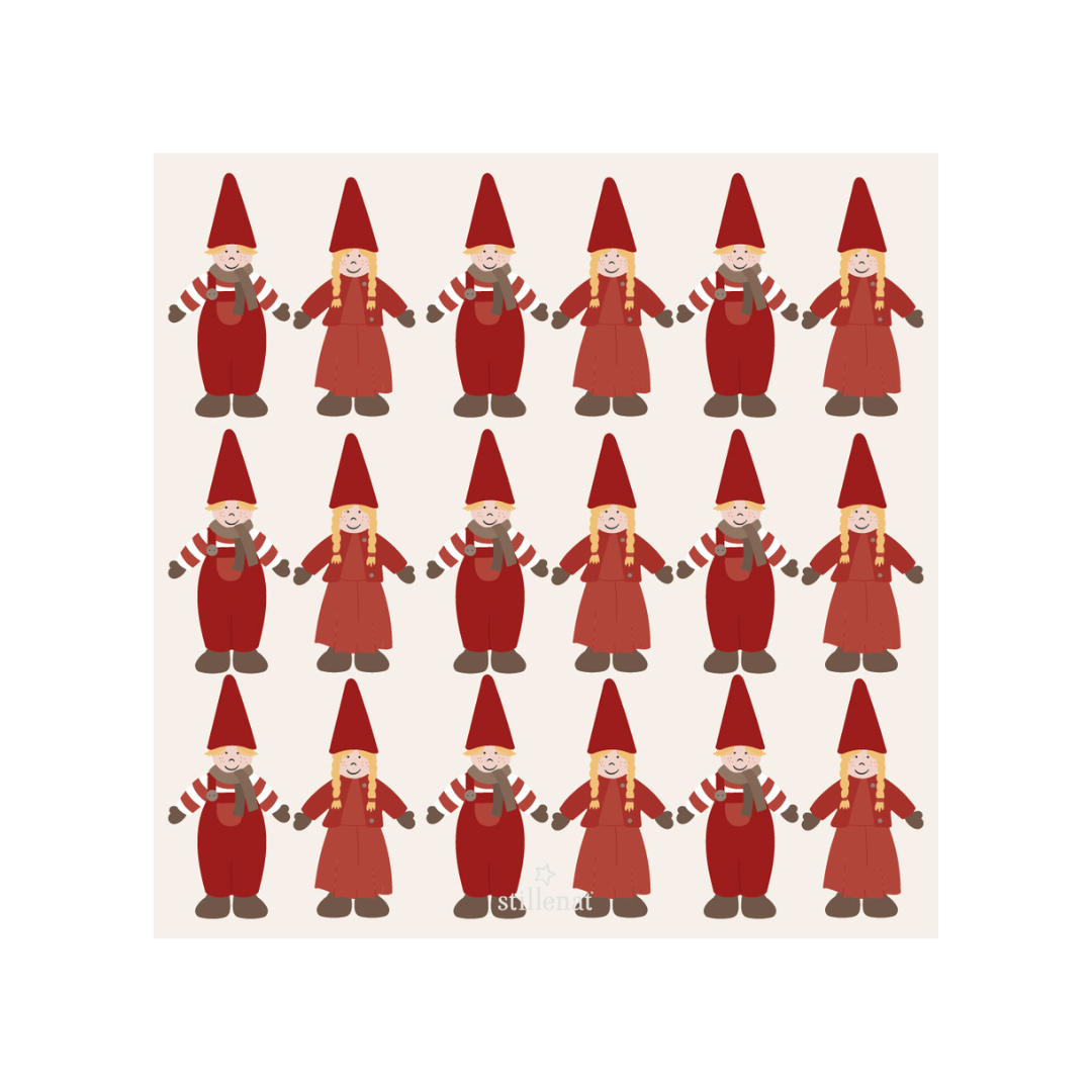 Santa's Helpers Paper Napkins - WowCornwall